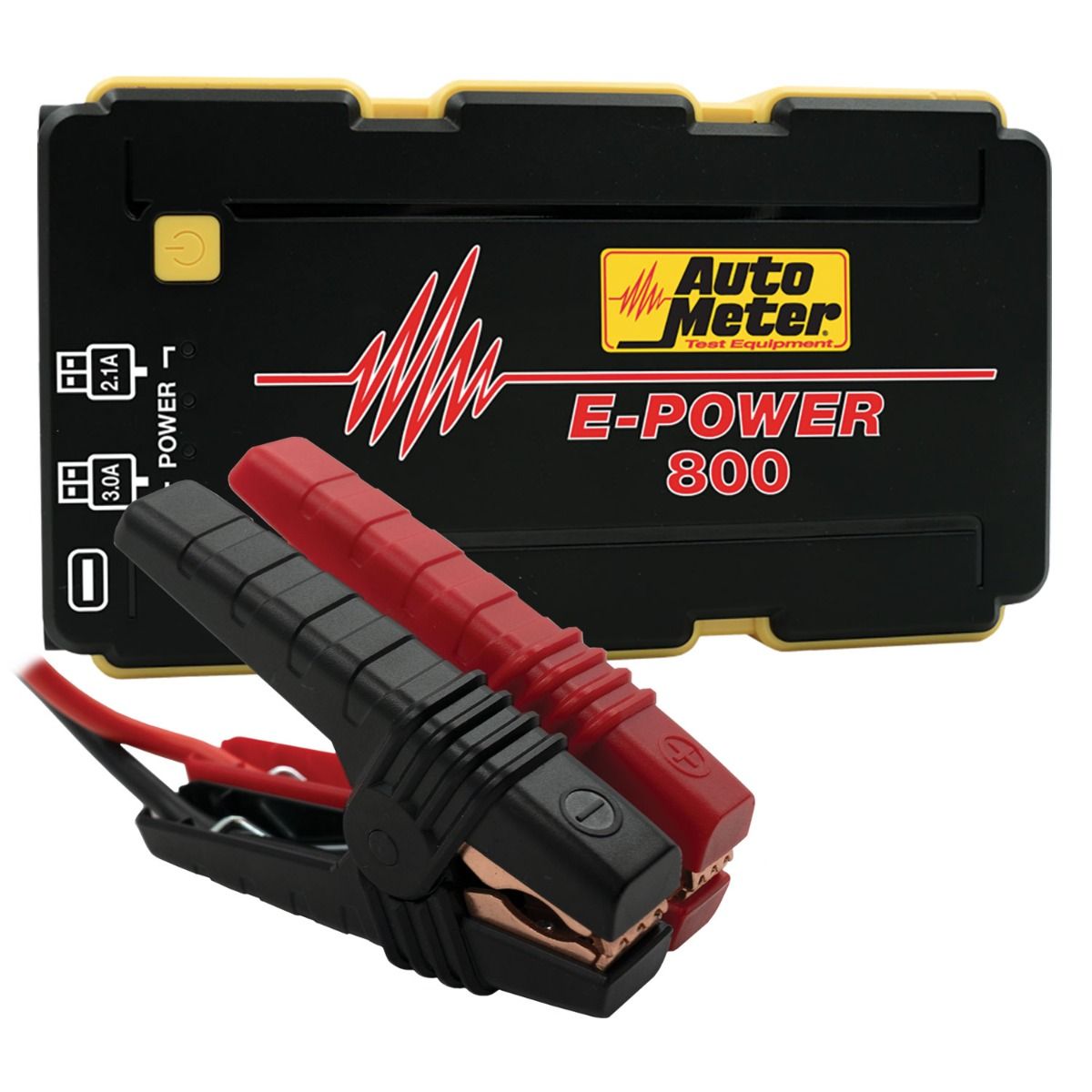 AutoMeter EP-800 Jump Starter 12V Emergency Battery Pack 800A Peak with Power Bank