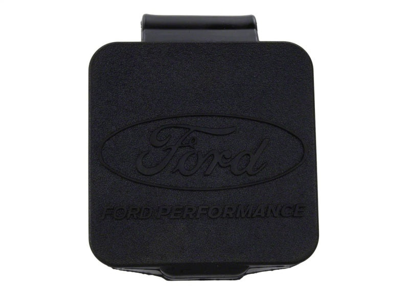 Ford Racing Rubber 2in Hitch Receiver Cover with Ford Oval/Ford Performance Logo