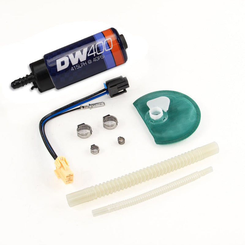 DeatschWerks 415LPH DW400 In-Tank Fuel Pump w/ 9-1046 Install Kit 11-14 Ford Mustang V6/GT