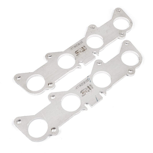 Stainless Works for Ford 5.2L/5.0L Coyote Round Port Header 304SS Exhaust Flanges