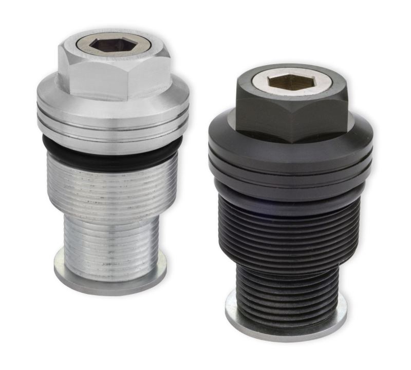 Burly Brand B28-3000B 39mm Fork Preload Adjuster Black for 1988-2015 Harley-Davidson Sportster / Dyna