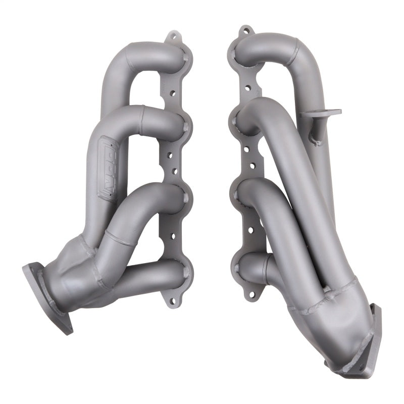 BBK Performance 4006 Shorty Headers 1-3/4 Titanium Ceramic for 2001-2013 Chevrolet, GMC and Cadillac 1500 Trucks and SUVs (6.0L)