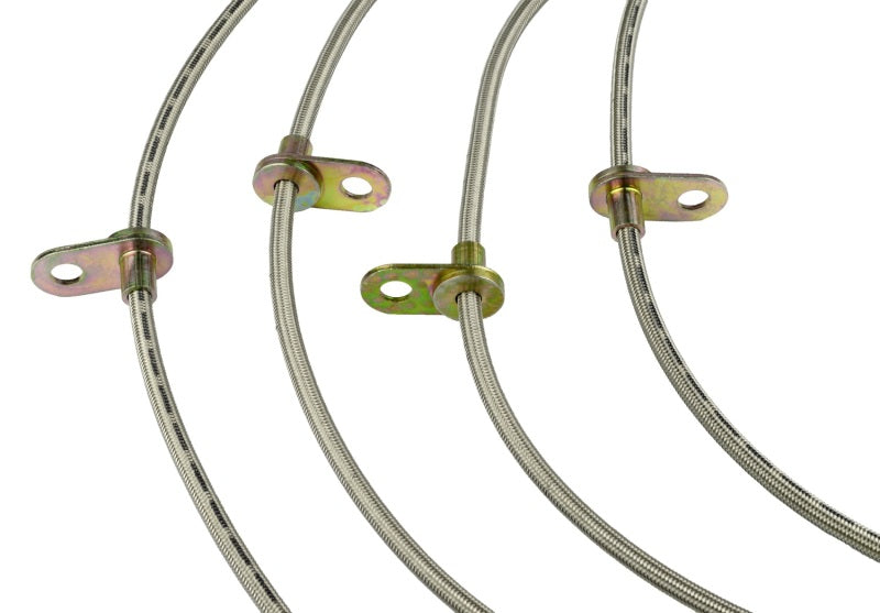 Goodridge 10-15 Chevrolet Camaro Stainless Steel Brake Line Kit 12219