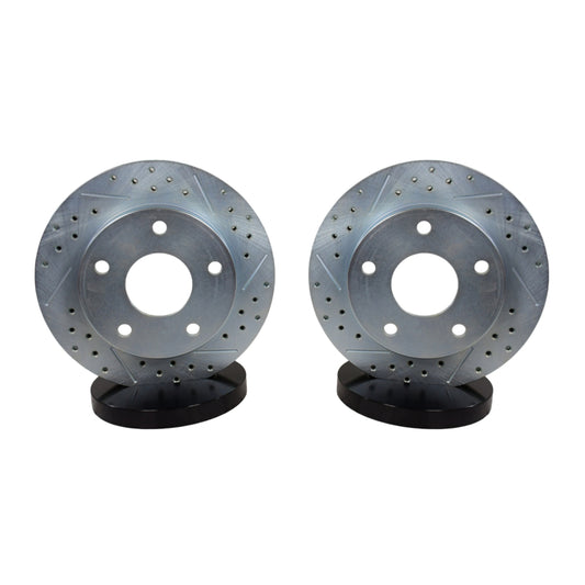 Baer Brakes 94-99 Dodge Ram 1500 Claw Performance Front Rotors — 1994-99 Dodge Ram 1500 4wd