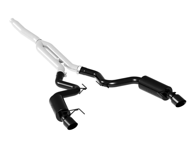 MBRP S7274BLK Cat-Back Exhaust System - 2015-2026 Ford Mustang 2.3L EcoBoost (Street) | Black Coated