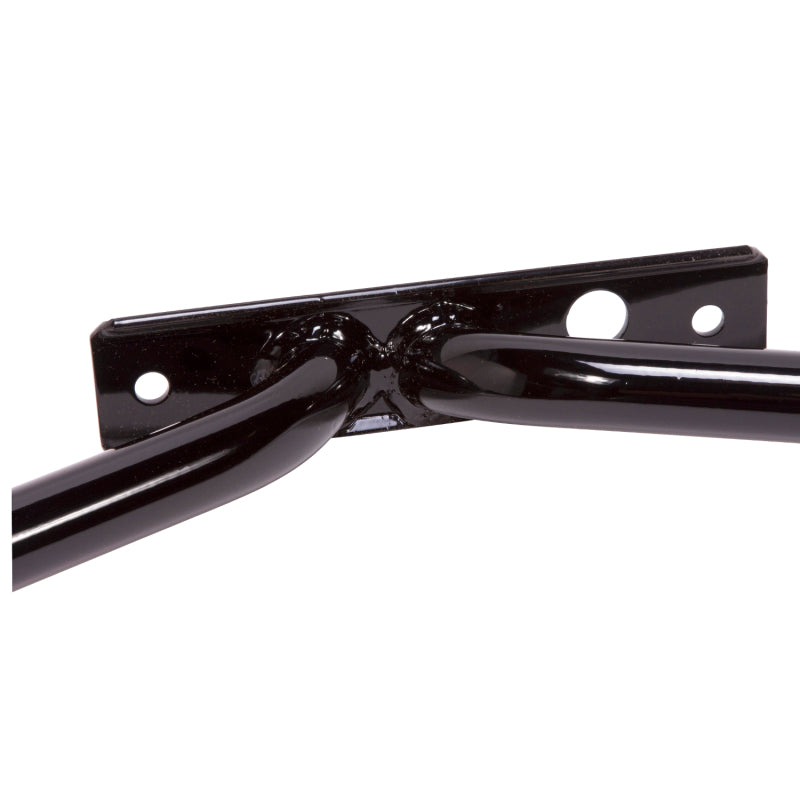 BBK Performance 2504 Tubular Strut Tower Brace Black Powdercoat for 1986-1993 Ford Mustang 5.0L