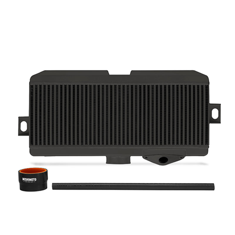 Mishimoto Subaru 08-15 WRX STi Top-Mount Intercooler Kit - Powder Coated Black & Black Hoses - #MMTMIC-STI-08BKBK