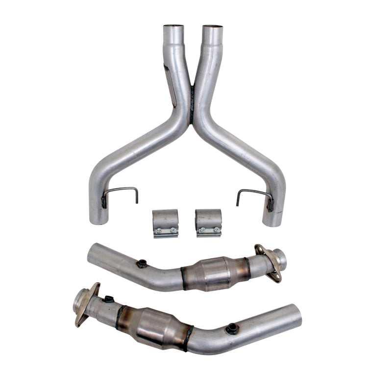 BBK Performance 1770 High Flow X-Pipe with Catalytic Converters (2-3/4 in) for 2005-2010 Ford Mustang GT 4.6L