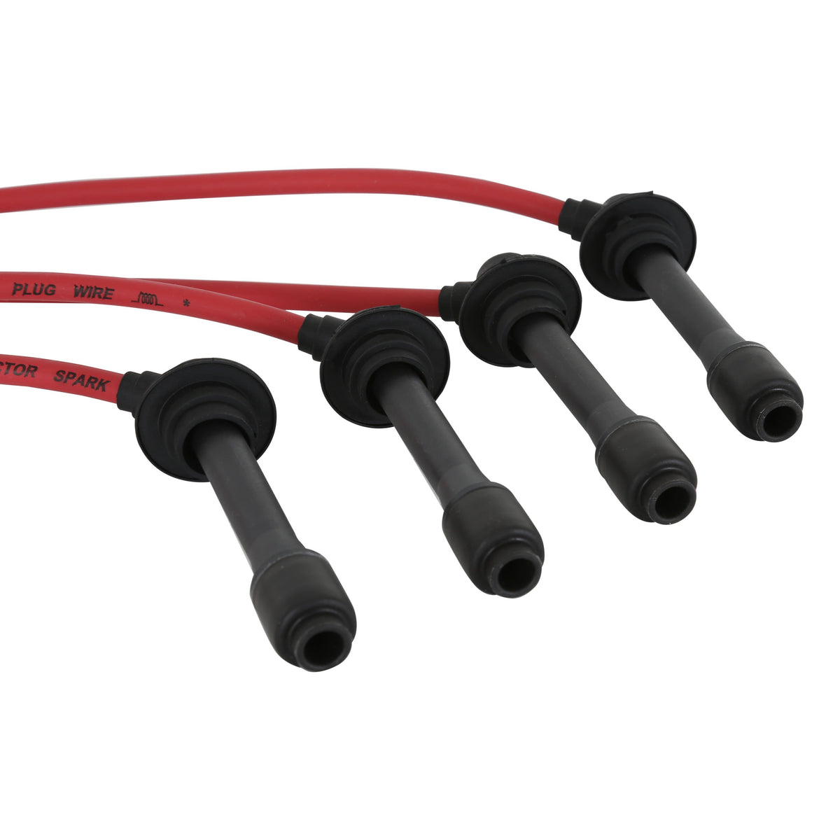 MSD 32599 Wire Set, SC Red, '90-'00 for Mazda Miata, 1.6L/1.8L 4 Cyl.