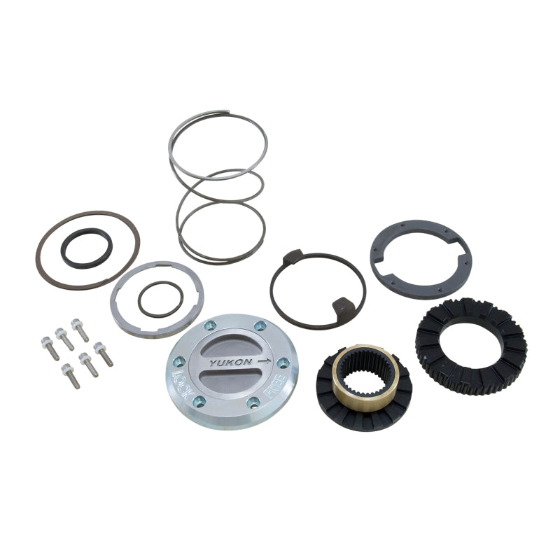 Yukon Gear & Axle YHC71008 Hardcore Locking Hub Set for 1994-1999 Dodge Dana 60 with Spin Free Kit 1 Side Only