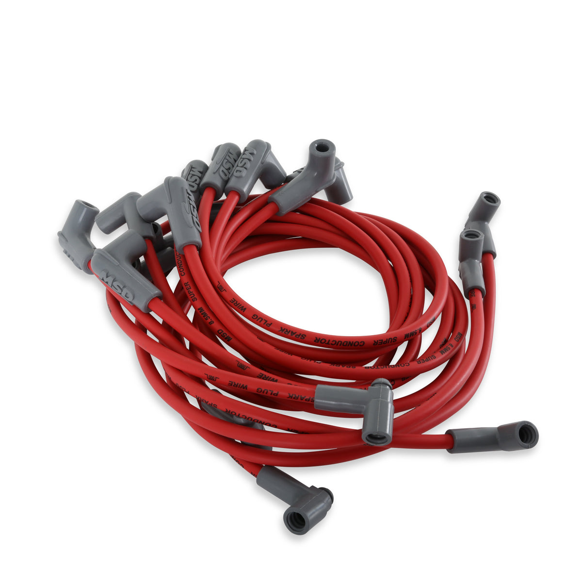MSD 35609 Super Conductor Spark Plug Wire Set, Big Block for Chevy for use with HEI Tower Cap