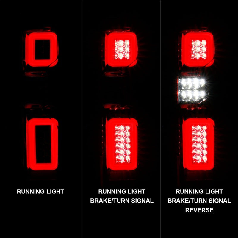 ANZO 2019-2026 Chevrolet Silverado 1500 LED Taillights