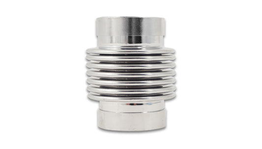 Vibrant SS Bellow Assembly w/Liner 1.875in Inlet/Outlet ID x 2.75in OAL Electro