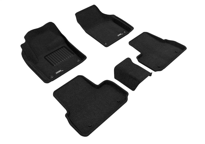 3D MAXpider Elegant Front & Rear Floor Mats for 2015-2019 Land Rover Discovery
