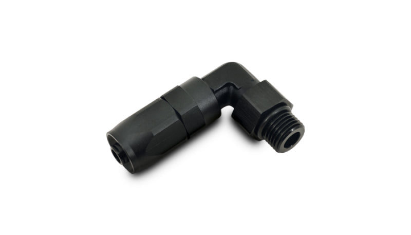 Vibrant Male -8AN 90 Degree Hose End Fitting - 7/8-14 Thread (10)