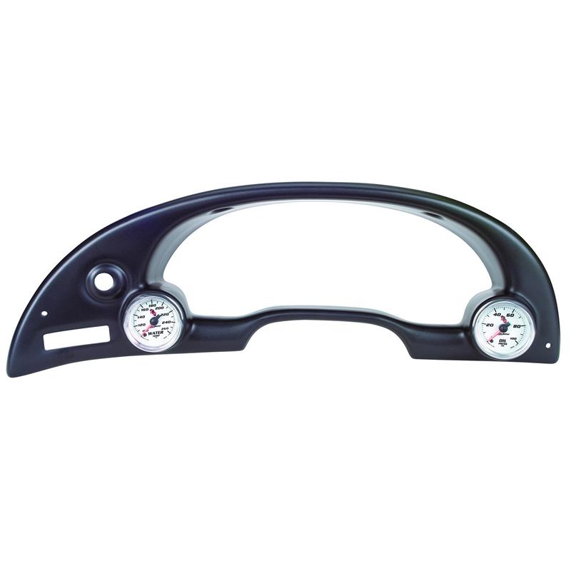 AutoMeter 10003 2-1/16in Dual Cluster Bezel for 1994-2000 Ford Mustang