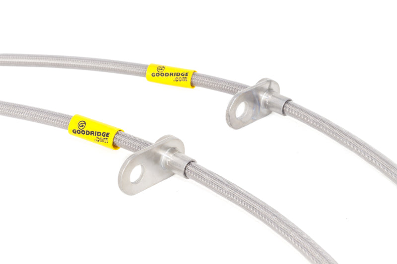Goodridge 09-14 Honda Fit (Non-EV Models) Stainless Steel Brake Line Kit 20114