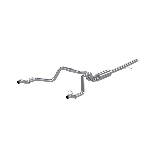 MBRP S5085304 3-Inch Cat-Back Exhaust - T304 Dual Rear Exit - 2019+ Silverado / Sierra 1500 5.3L