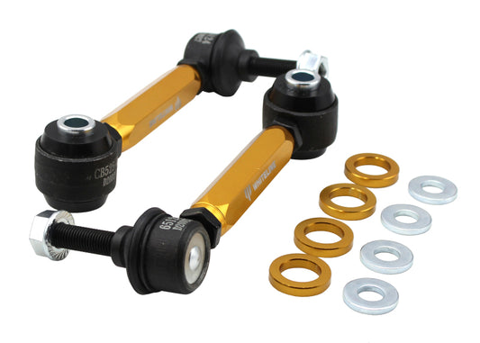 Whiteline KLC233 Rear Sway Bar End Link Kit for 2016-2021 BMW M2, 2015-2020 BMW M4, 2015-2018 BMW M3