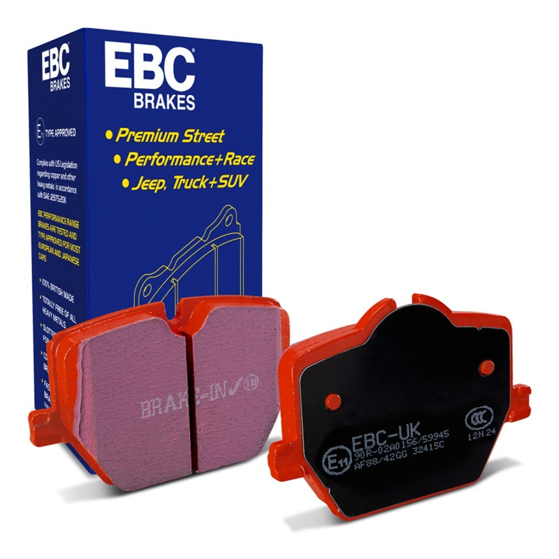 EBC 2019+ Toyota GR Supra (w/13.6in Rear Rotor) Redstuff Rear Brake Pads DP32415C