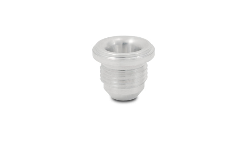 Vibrant -8 AN Male Weld Bung (1in Flange OD) - Aluminum