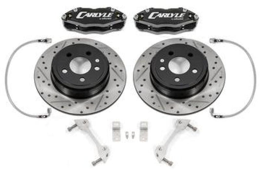 BMR 2006-2023 Dodge Charger / 2008-2023 Dodge Challenger 15in Conversion Brake Kit with Black Calipers