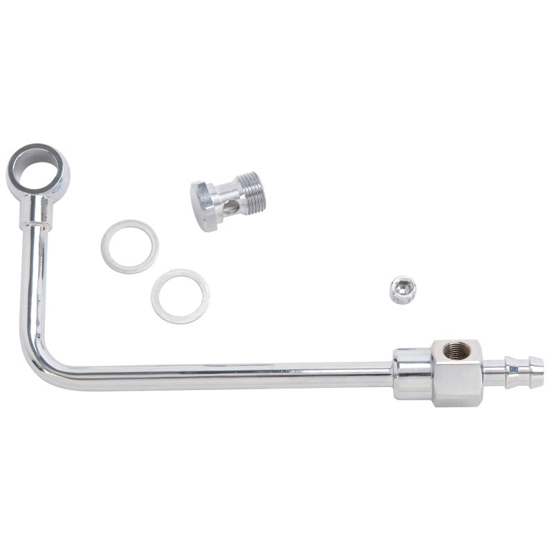 Edelbrock 8126 Fuel Line for Edelbrock Carburetors 3/8 in Barb Inlet