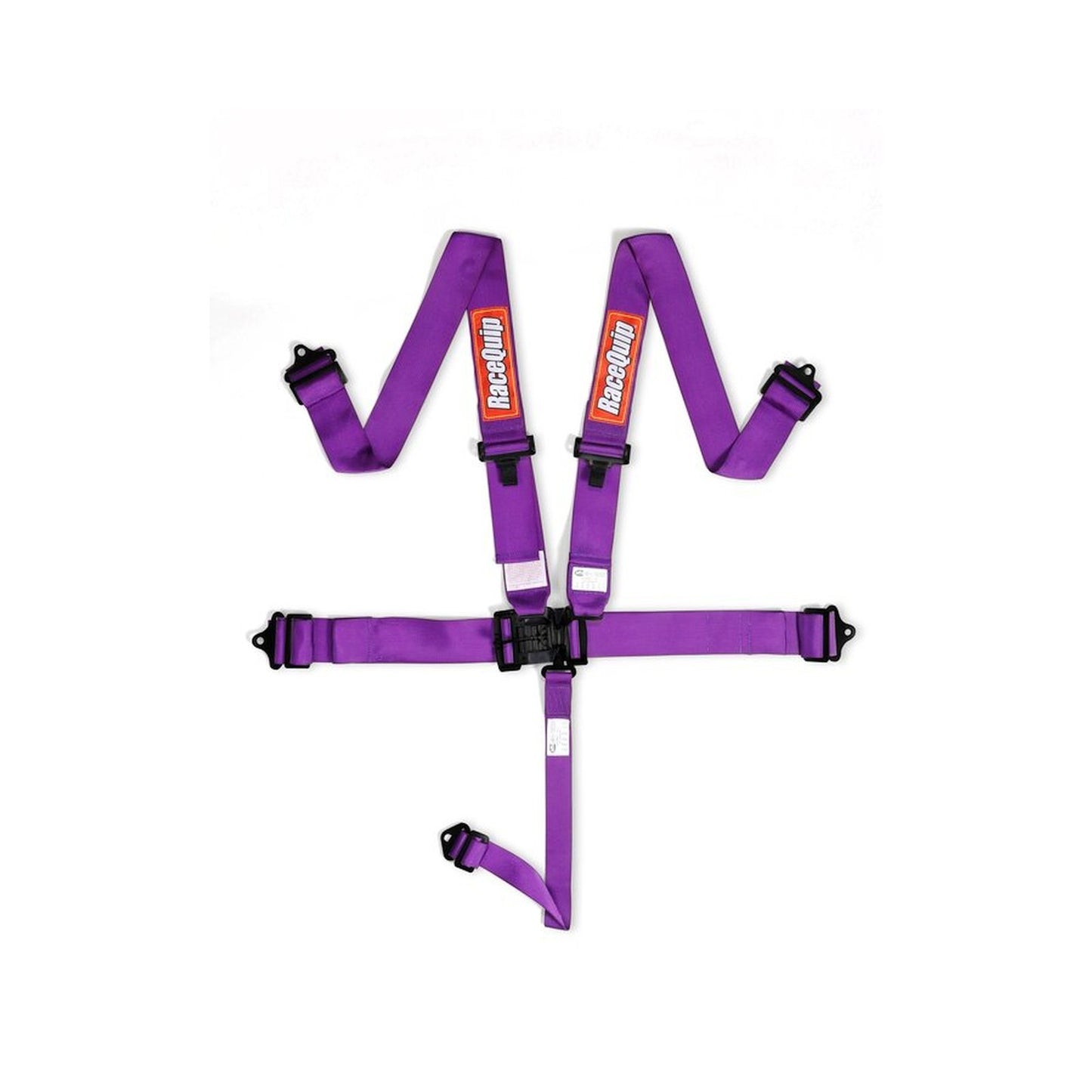 RaceQuip 711051 Purple Latch & Link 5-Point Seat Belt