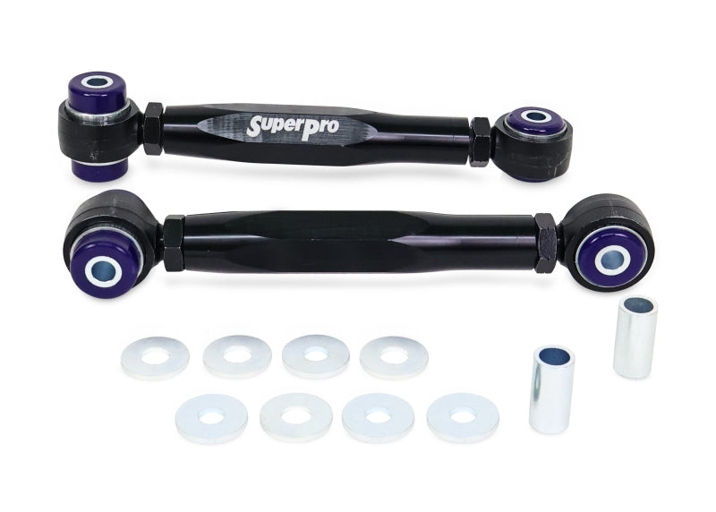 SuperPro Adjustable Rear Lower Toe Arms to Suit Audi, Seat, Skoda and Volkswagen PQ35/MQB Fwd/Awd