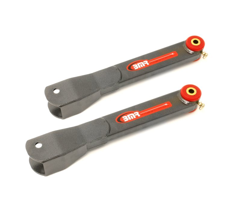 BMR 2010-2015 5th Gen Camaro Non-Adj. Rear Trailing Arms (Polyurethane) - Black Hammertone
