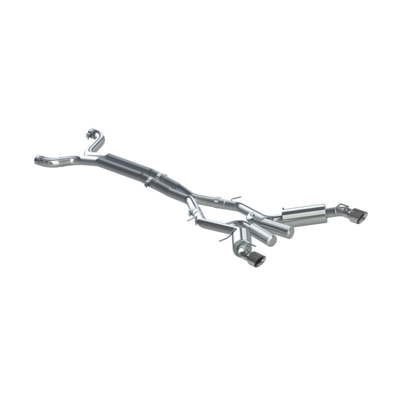 MBRP 16-19 Chevy Camaro SS 6 Speed 3in Dual Cat Back with 4.5in OD Tips