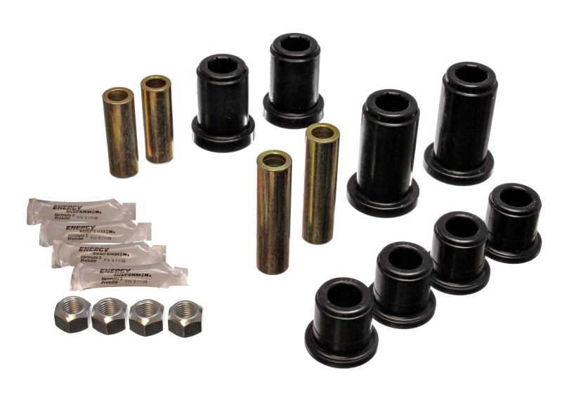 Energy Suspension for GM Silverado C2500 HD 2WD Blk Front Bushing Set 3.3185G
