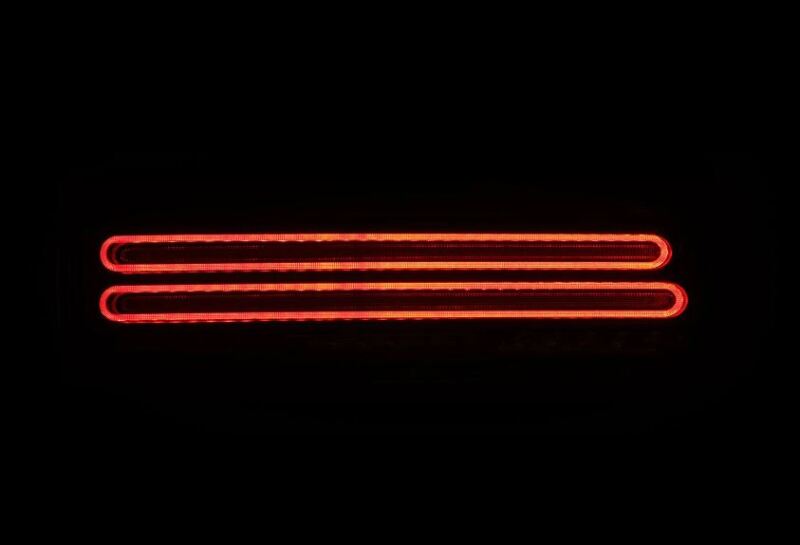 AlphaRex 691010 23-25 Nissan Z Nova-Series Twin-Loop Style Prismatic LED Tail Lights - Black