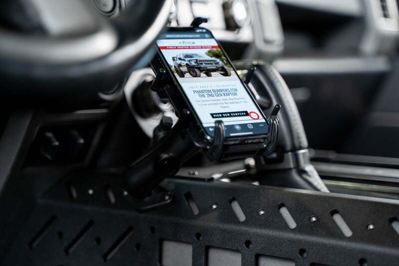 Addictive Desert Designs for 15-20 Ford F-150/17-20 Ford Raptor Center Console Molle Panels Bridge