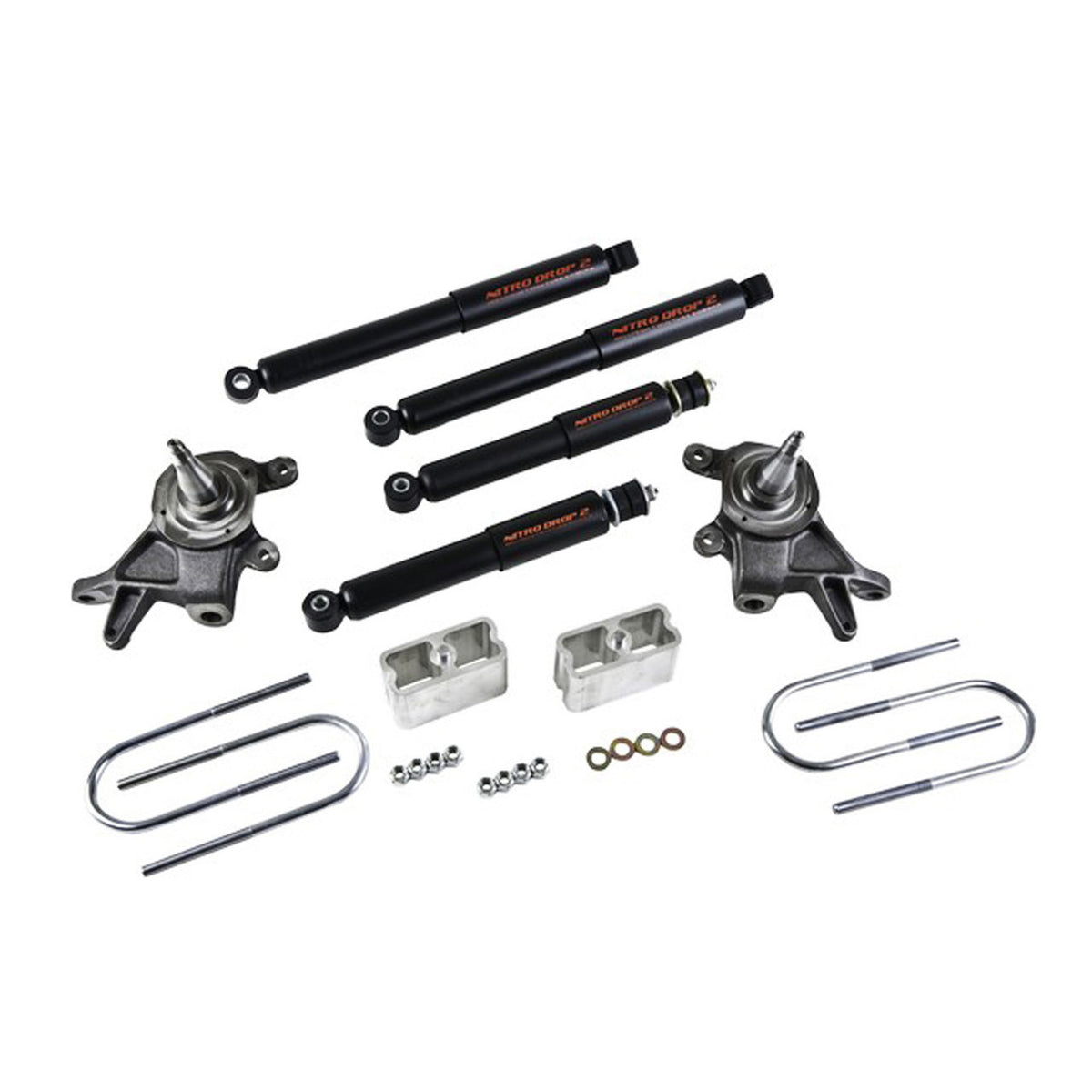 Belltech Lowering Kit With ND2 Shocks for 1998-2000 Nissan Frontier