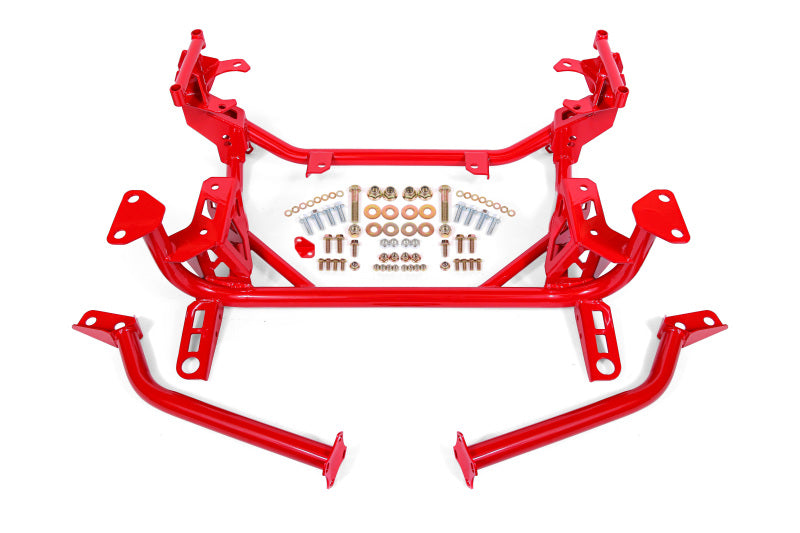 BMR 2015-2023 Ford Mustang Street Version (DOM) K-Member - Red