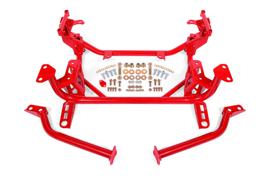 BMR 15-23 Ford Mustang Street Version (DOM) K-Member - Red