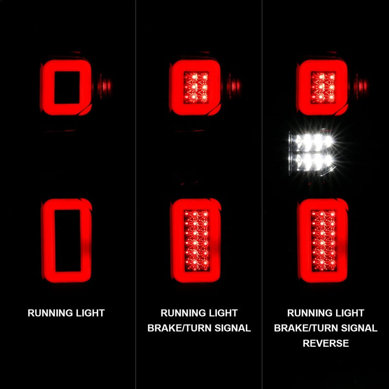 ANZO 2019-2026 Chevrolet Silverado 1500 LED Taillights