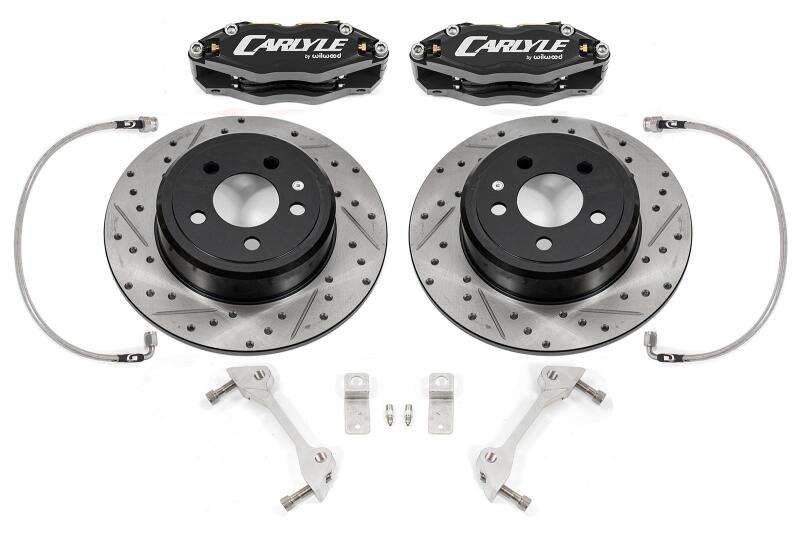 BMR 2008-2023 Dodge Challenger Brake Kit For 15in Conversion Black Calipers Non-Demon/Redeye