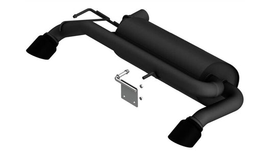 Borla 11978CB 21-22 Ford Bronco 2.7L V6 4WD ATAK Axle Back Exhaust w/ Black Coated Tips - #11978CB