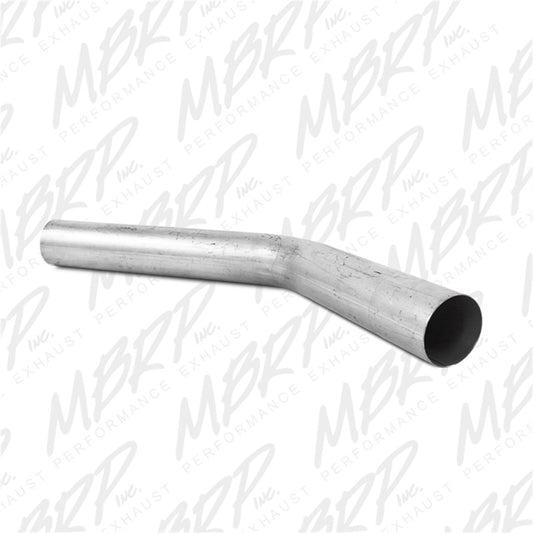 MBRP MB2011 45-Degree Bend Pipe - 3.5" 45° Bend, 14" / 14.234" legs | Aluminized