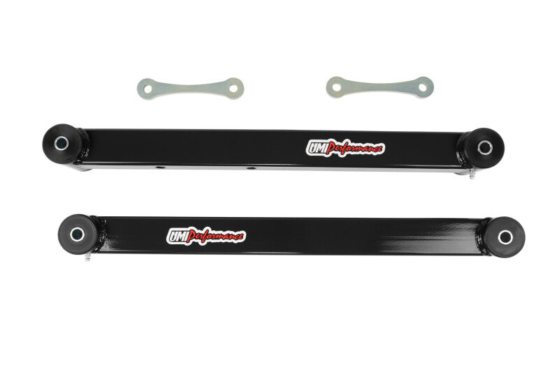 UMI Performance 3622-B Boxed Extended Lower Control Arms Polyurethane Black