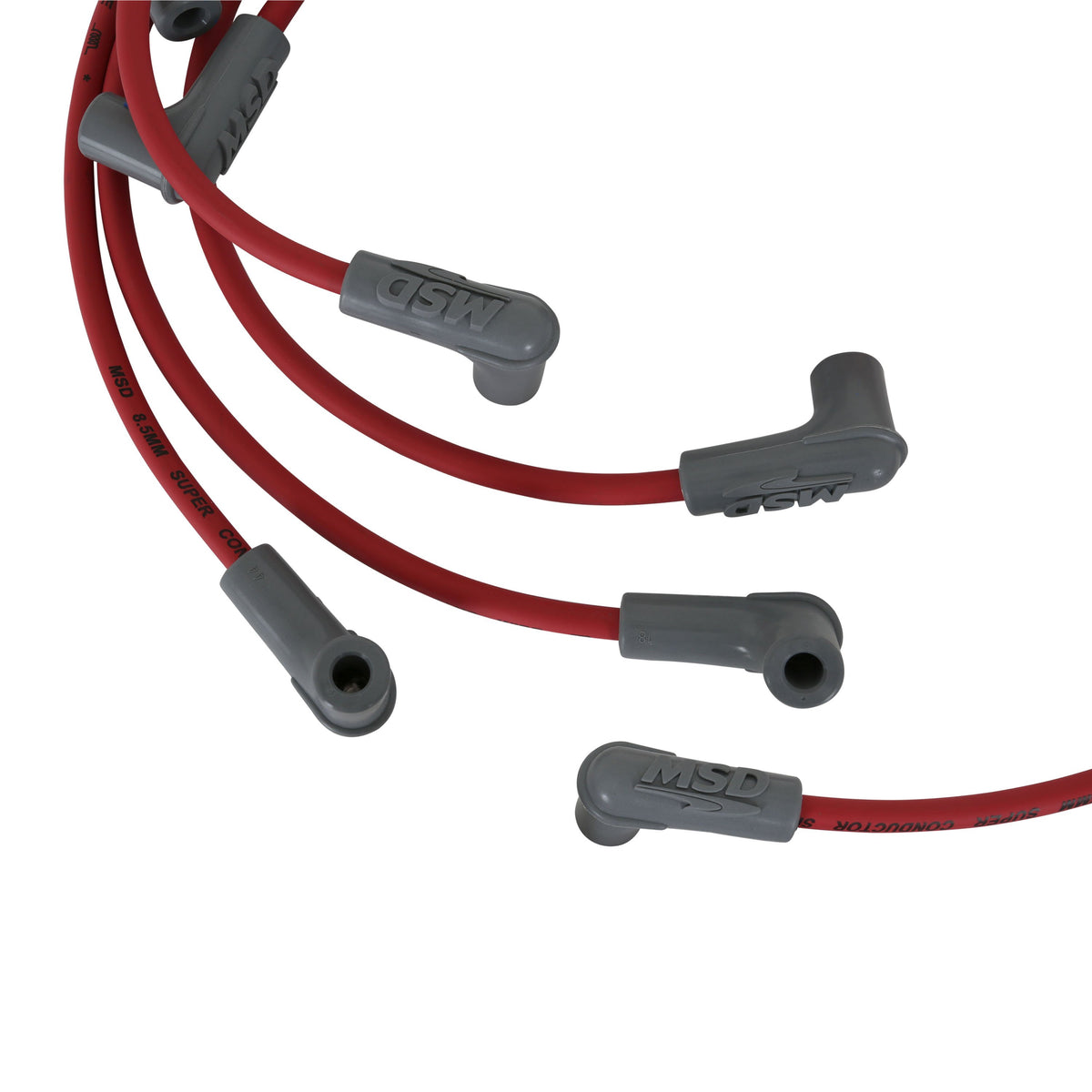 MSD 31549 Red Super Conductor Wire Set, for Chevy Sprint Car