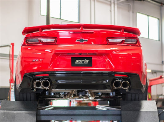 Borla 140726 2017+ Chevy Camaro ZL1 6.2L S-Type Catback Exhaust w/ Dual Split Rear Exit - #140726