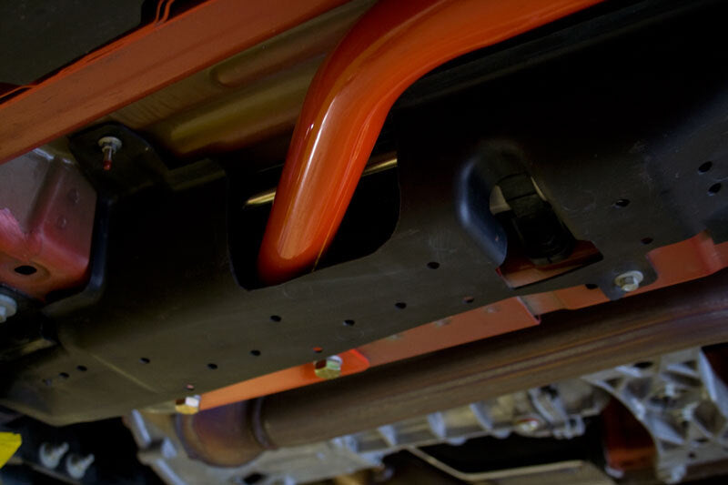 UMI Performance 1052-R Subframe Connectors Bolt-In Red for 2005-2014 Mustang