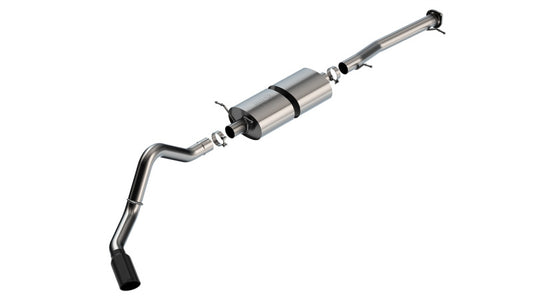 Borla 140833BC 20-22 Chevrolet/GMC Silverado/Sierra 6.6L T-304 SS Cat-Back S-Type Exhaust - Brushed - #140833BC