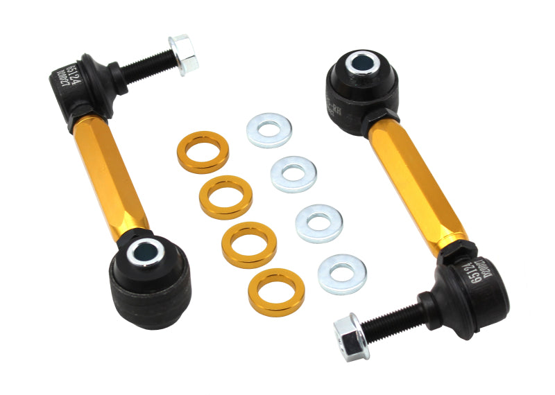 Whiteline KLC233 Rear Sway Bar End Link Kit for 2016-2021 BMW M2, 2015-2020 BMW M4, 2015-2018 BMW M3