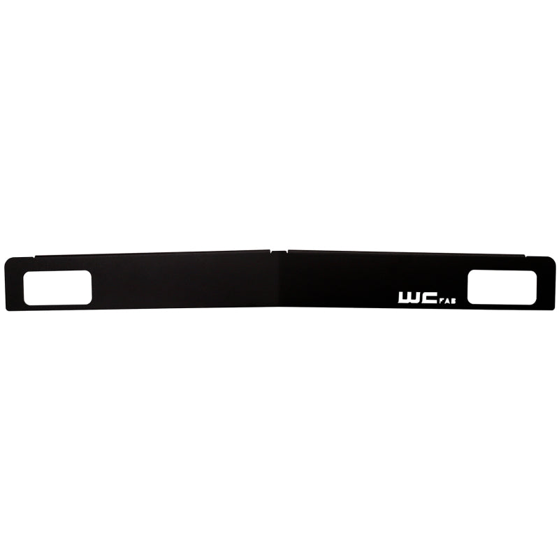 Wehrli Custom Fabrication WCF100427-FTB Bumper Valance Filler Panel with Tow Hooks Texture Black for 2015-2019 Chevrolet Silverado 2500 HD / 3500 HD