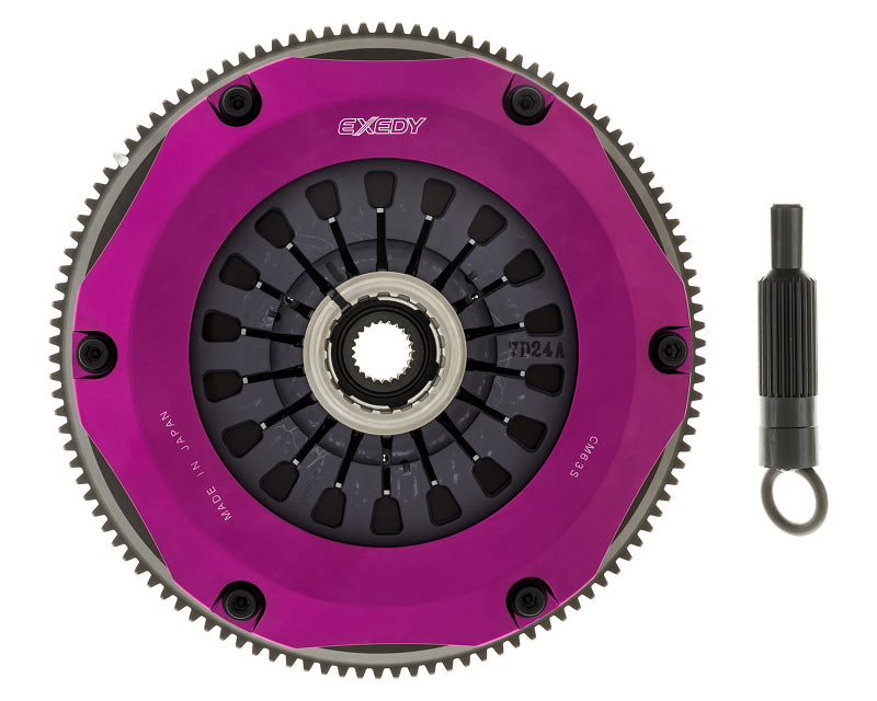 Exedy for 08-15 Mitsubishi Evo X 4B11T 2.0L Twin-Organic Clutch Kit