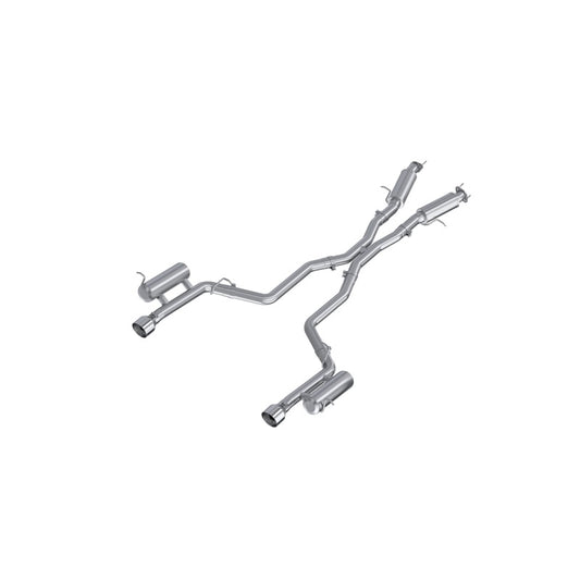 MBRP 2011+ Dodge Durango 3.6L V6 AL Series 3.0in Cat-Back Exhaust